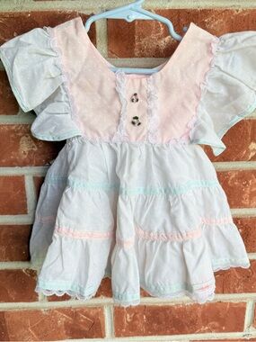 Vintage Cradle Togs Dress Size 6-9 Months